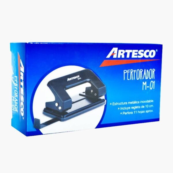 Perforador 11 hojas Artesco M-01 - Imagen 3